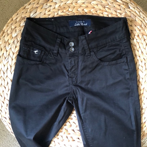 LITTLE MARCEL ANKLE BLACK PANTS. - Picture 3 of 6